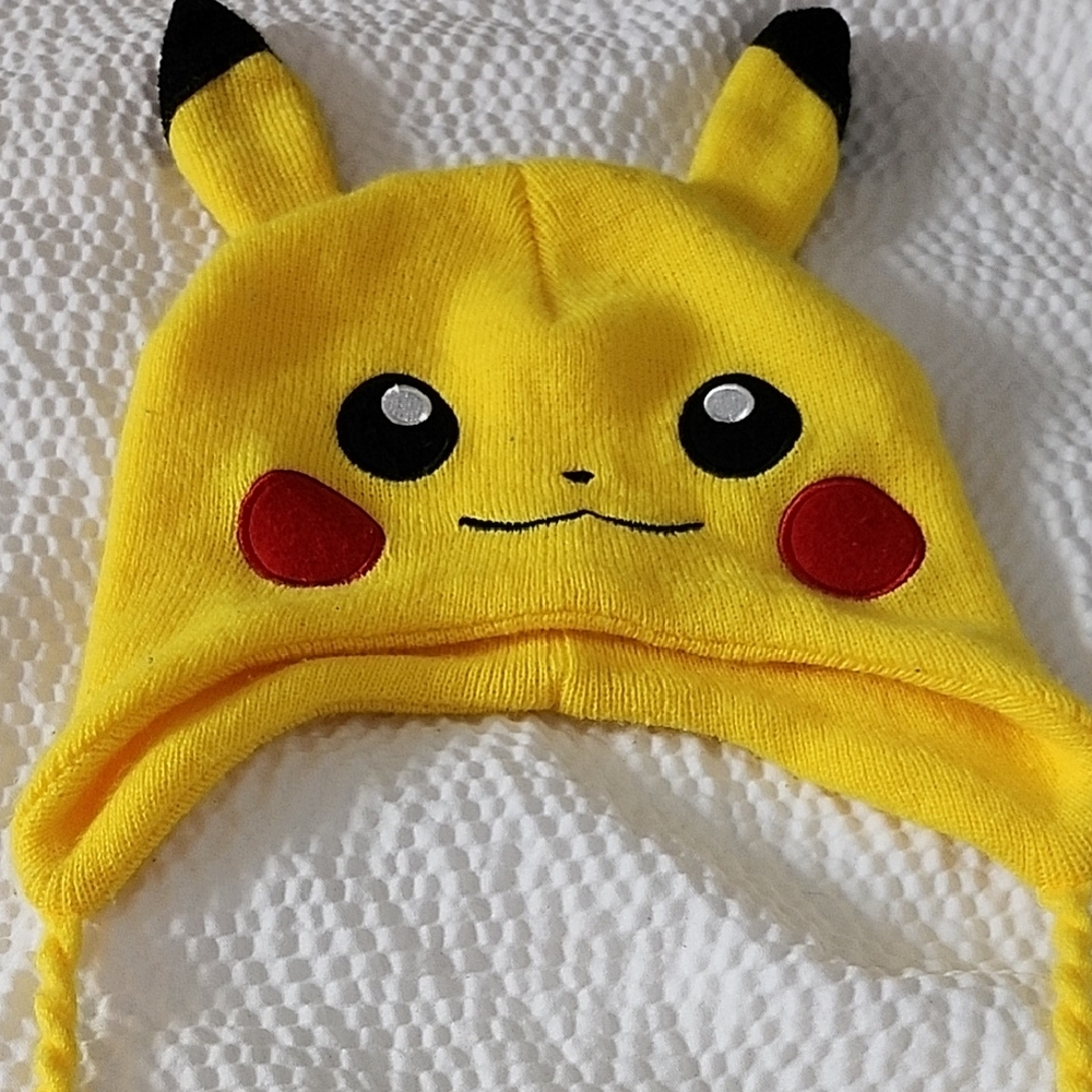 Pokemon Pikachu Yellow Hat for Kids